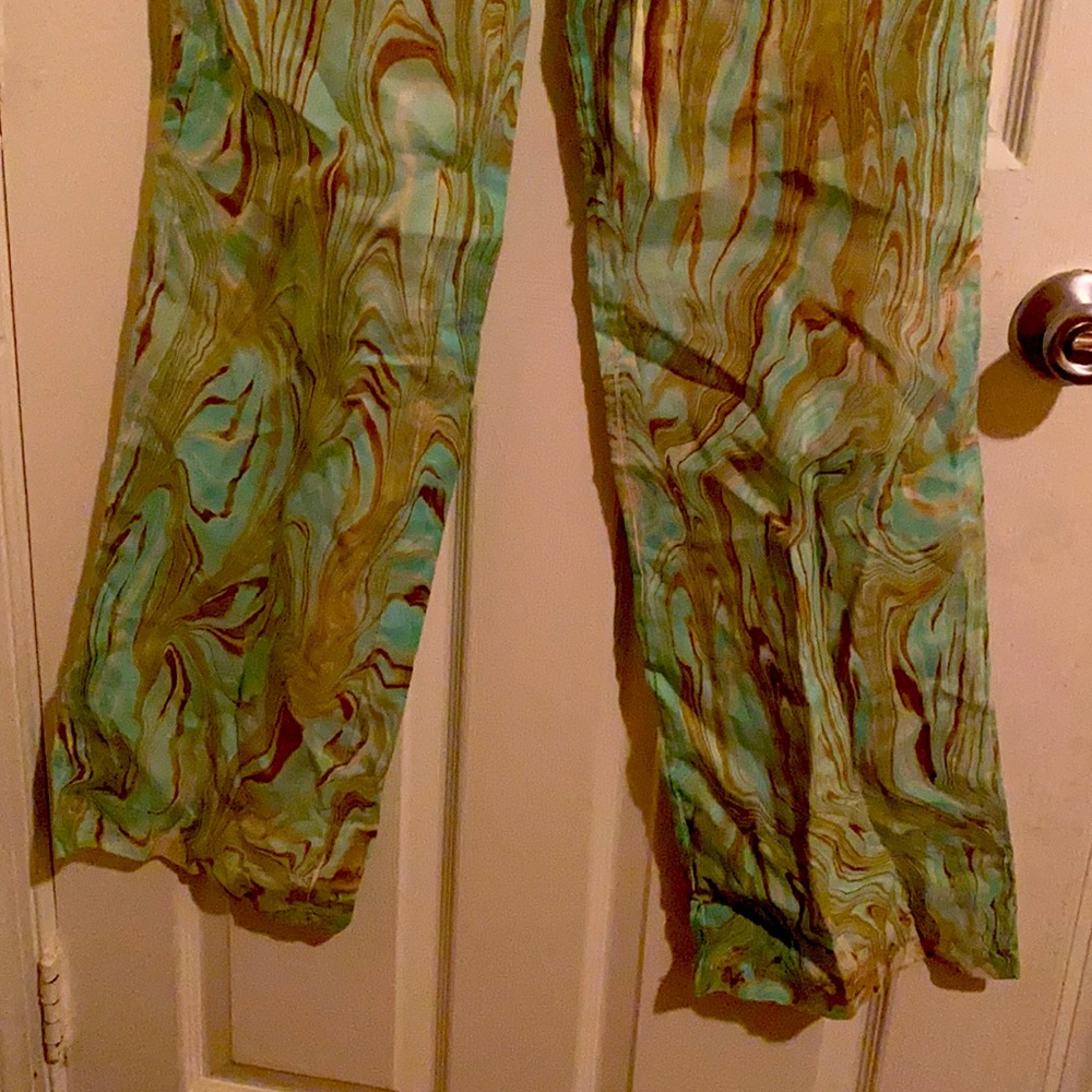 Abstract Mosaic Pants! 🍫 - Picture 2 of 2